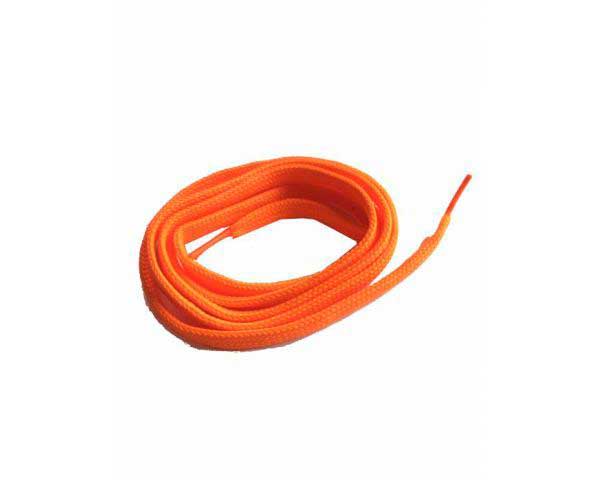 Cordon plano naranja fluorescente